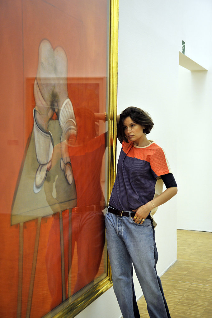  Laetitia Casta Francis Bacon Study of The Human Body Centre Pompidou Paris 2016