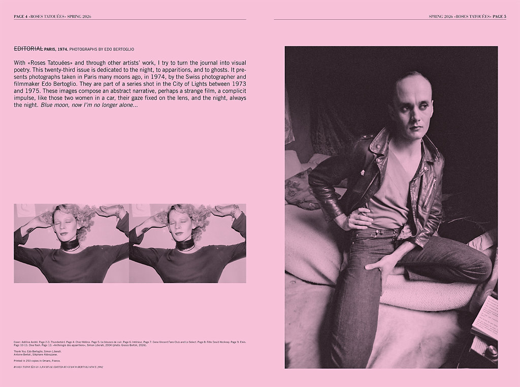 Roses Tatouées 23 Spring 2026